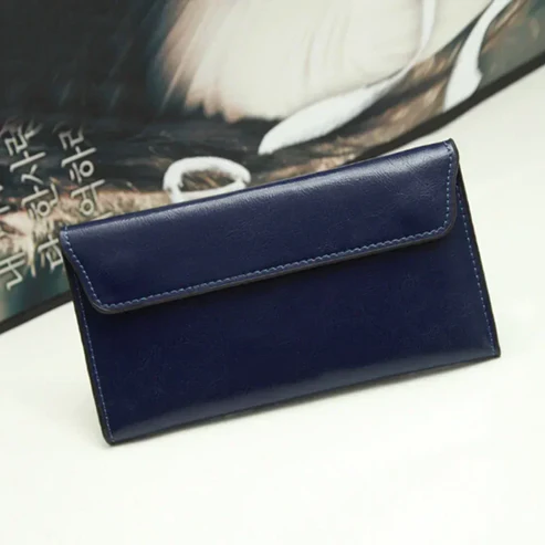 Elegant Leather Ladies Clutch Bag